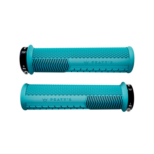 PEATY'S GRIPY MONARCH KNURL THIN TURQUOISE (PGM-KNL-THN-TRQ-20)