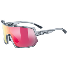 UVEX BRÝLE SPORTSTYLE 235 SMOKE TRANS./MIR.RED (S5330039116)