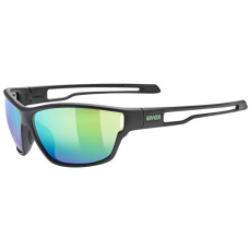 UVEX BRÝLE SPORTSTYLE 806 BLACK MATT/MIR.GREEN (S5330872215)