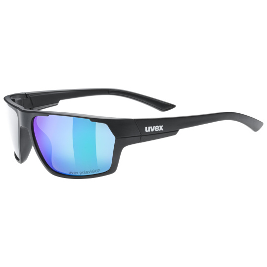 UVEX BRÝLE SPORTSTYLE 233 P BLACK MATT/MIR.GREEN (S5320972270)