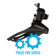 SHIMANO přesmykač TOURNEY FD-TZ30 MTB pro 3x7/6 obj 28,6 Down-swing down-pull 42 z