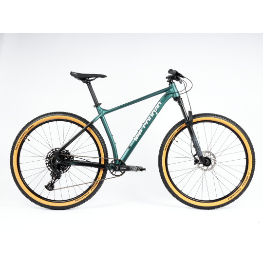 Kolo MTB 29"  Lee Cougan Revenge  Shimano Deore  1x11 , velikost M -19" zeleno-černá matná