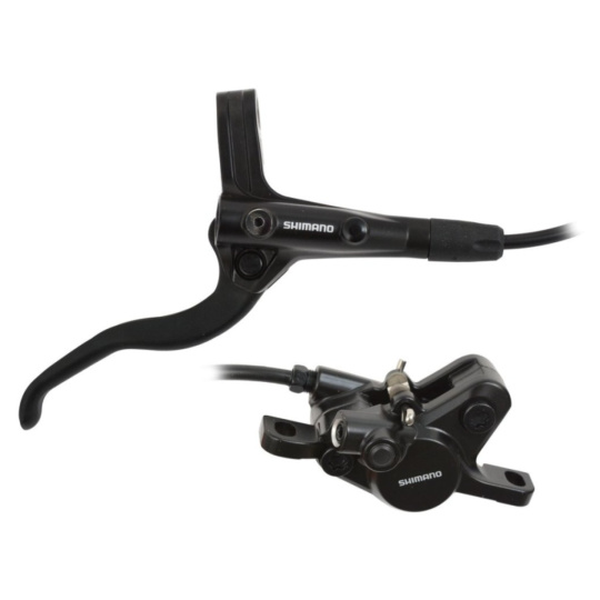 SHIMANO BL-MT400 + BR-MT400 kotoučová brzda, přední 850 mm, černá - OEM