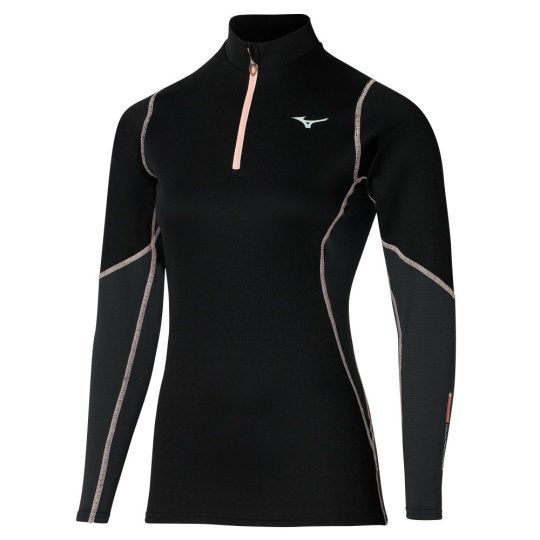 Mizuno Merino Wool H/Z / Black/Apricot Blush