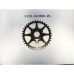 Chainwheel 36T Direct mount Narrow-Wide Single Chainring Steel Forged ED BLK CL:52mm for SyncDrive-C