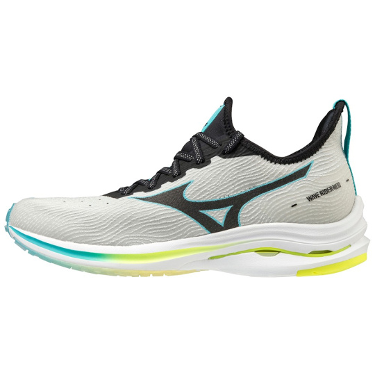 Mizuno Wave Rider Neo / LunarRock/Black/SBlue / 38.0 / 5.0