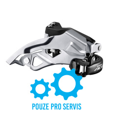 SHIMANO přesmykač ACERA FD-T3000 MTB pro 3x9 obj 31,8 Top-swing dual pull 44/48 z