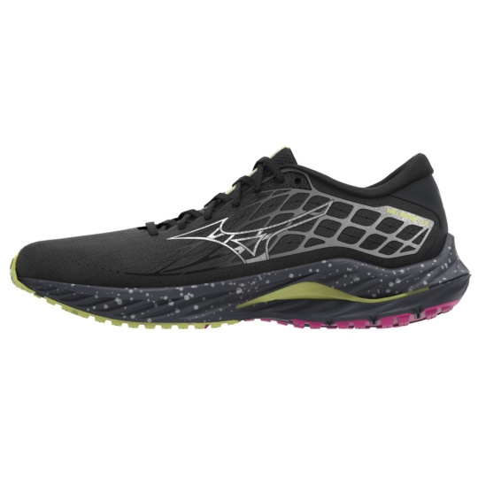 Mizuno WAVE INSPIRE 20 / Black/Silver/Sunny Lime