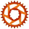 Helix R Guidering | SRAM™ DM | 32T | 3mm Offset | Naranja