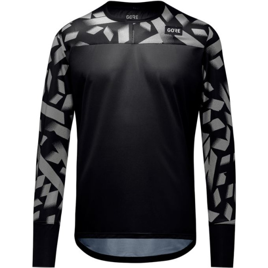 GORE TrailKPR Daily Long Sleeve Shirt Mens black/lab grey 