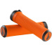 SLATER LOCK-ON GRIP Orange, 135mm, 30-32 OD, Tapered and Ergonamtically Ovalized