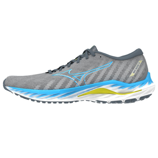 Mizuno WAVE INSPIRE 19 / GGray/JBlue/Bolt2Neon