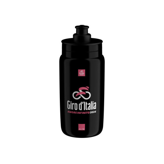 ELITE láhev FLY 24' GIRO D'ITALIA BLACK MAP 550 ml