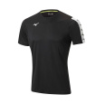 Mizuno Nara Training Tee M / Black / XL