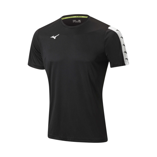 Mizuno Nara Training Tee M / Black / XL