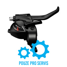 SHIMANO řad/brzd. páka ALTUS ST-EF51 MTB/trek pro V-brzdy pravá 9 rychl 2 prstá černá