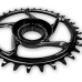 e*spec Aluminum Direct Mount Chainring | 36T | Brose S Mag | Black