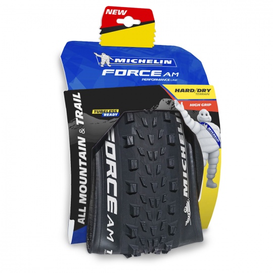 MICHELIN PLÁŠŤ FORCE AM 27,5X2.80 PERFORMANCE LINE KEVLAR TS TLR (821261)