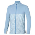 Mizuno Paris Athlete Hybrid Warm up Jacket / Glacier Lake