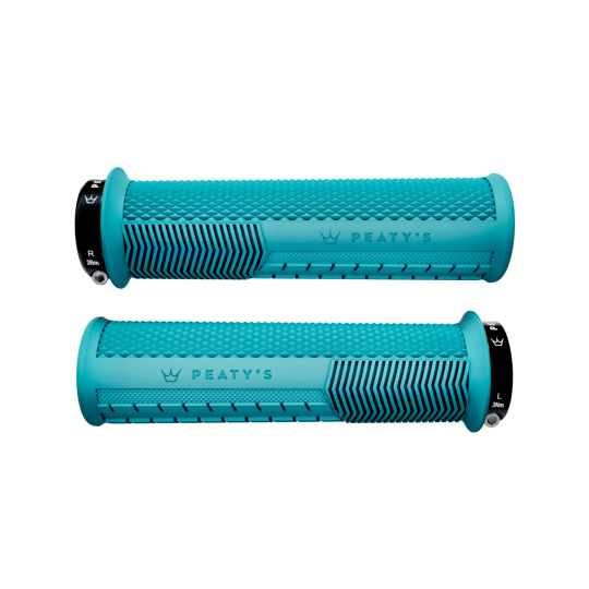 PEATY'S GRIPY MONARCH KNURL THICK TURQUOISE (PGM-KNL-THK-TRQ-20)