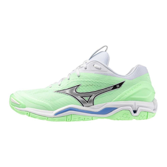 Mizuno WAVE STEALTH 6(U) / Neo Mint/Black/Frontier Blue