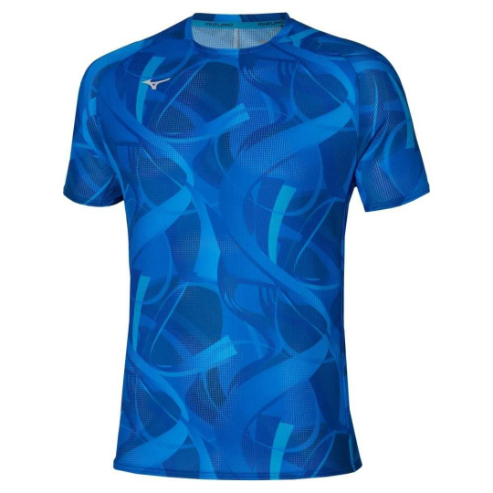 Mizuno Paris Dryaeroflow Tee / Multi Blue