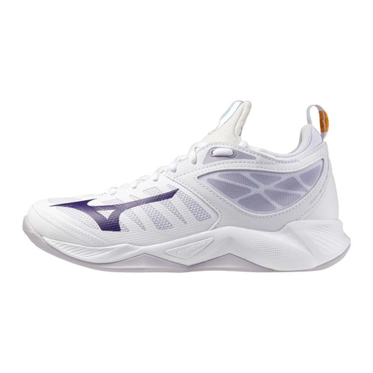 Mizuno WAVE DIMENSION(W) / White/VioletIndigo/CamelliaRos