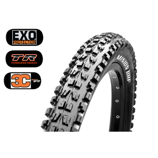 Plášť MAXXIS Minion DHF 29 x 2.50 WT kevlar EXO TR 3C Maxx Grip