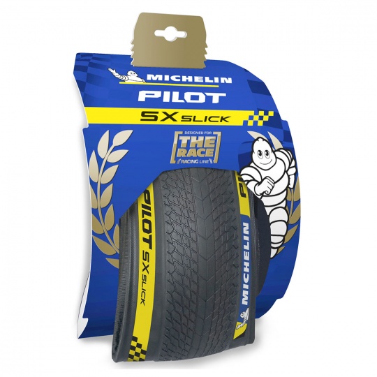 MICHELIN PLÁŠŤ PILOT SX SLICK 20X1.70 RACING LINE KEVLAR TS TLR (490631)