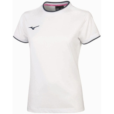 Mizuno Wom Mizuno Tee/White/Navy