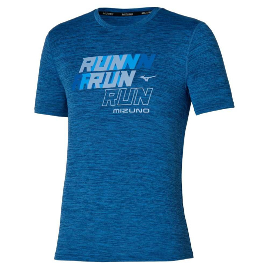 Mizuno Core Run Tee / Federal Blue