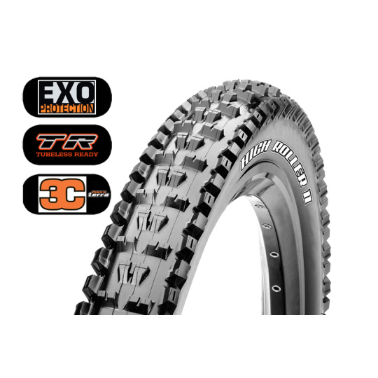 Plášť MAXXIS High Roller II 27.5x2.30 kevlar EXO TR 3C Maxx Terra DD