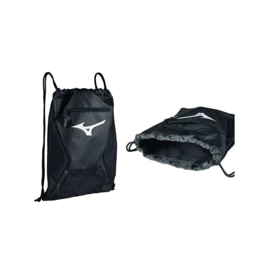 Mizuno Zip Drawbag  / Black / OS