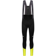 GORE Spinshift Thermo Bib Tights+ Mens black/neon yellow XL