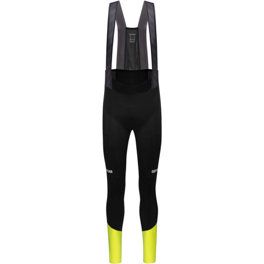 GORE Spinshift Thermo Bib Tights+ Mens black/neon yellow XL