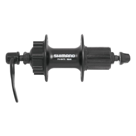 Shimano Deore FH-M475 nába MTB zadní disc 6děr, 32děr, černá