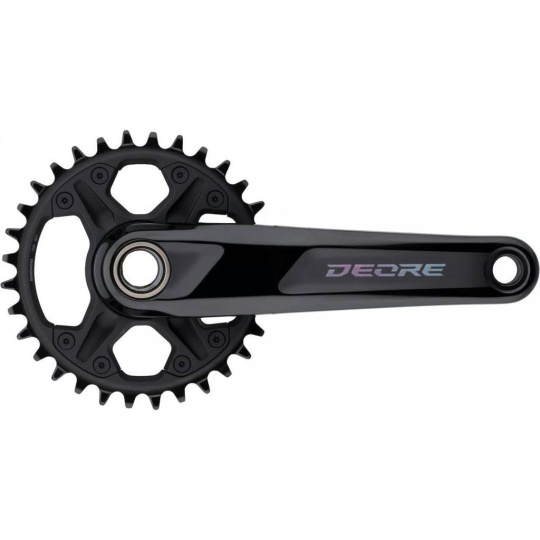 Shimano DEORE FC-M6120 kliky MTB 175mm 1x12, 30z, bez misek