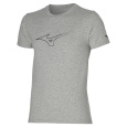 Mizuno Athletic RB Tee / Gray melange