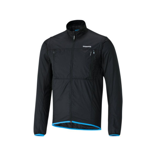 SHIMANO HYBRID WINDBREAK bunda, černá, M