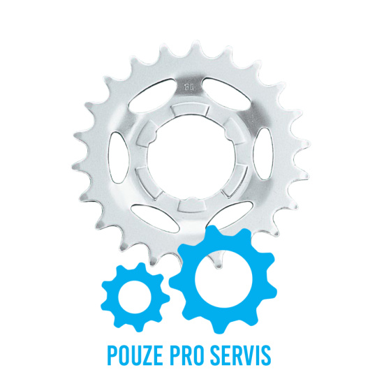 SHIMANO pastorek pro jednopřevodník NEXUS SM-GEAR 19 zubů 2,3 mm černý