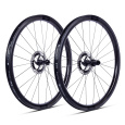 TENACI GA 40 CARBON WHEELSET SRAM XDR, GLOSSY BLACK/BLACK