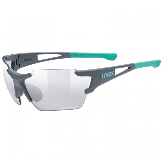 UVEX BRÝLE SPORTSTYLE 803 RACE VM SMALL GREY MAT - MINT (S5320025505)