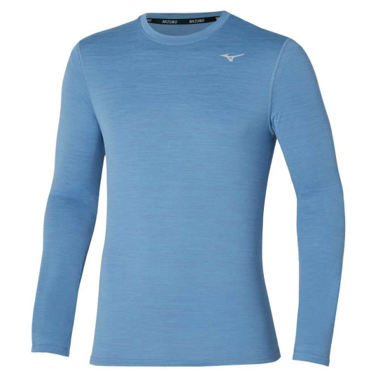 Mizuno Impulse Core LS Tee / Parisian Blue