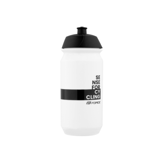 TACX FORCE FINE láhev 0,5 l, bílo-černá