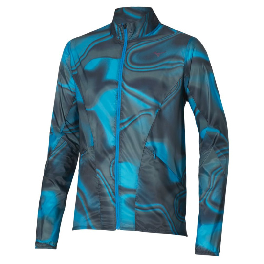 Mizuno Premium Aero Jacket / Hawaiian Ocean/Black