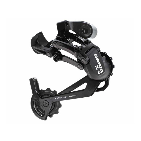 Sram X-4 přehazovačka MTB 7-8-9r., dlouhé vodítko, černá