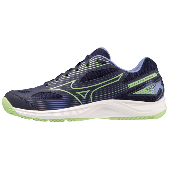 Mizuno CYCLONE SPEED 4 / EveBlue/TechGreen/Iolite / 37.0/4.5