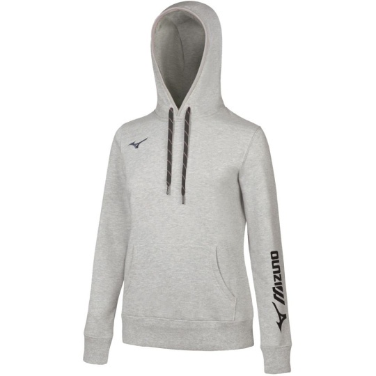 Mizuno Ter Hoodie W/Grey Melange