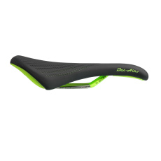 BEL-AIR RL 2.0 Saddle - Ti-Alloy Black Microfiber Top | Green Base