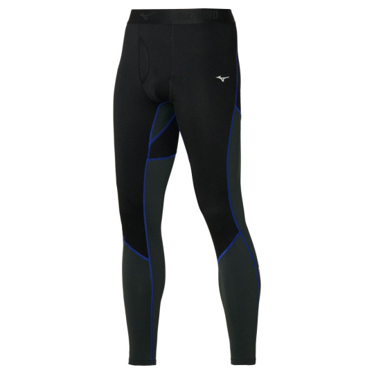 Mizuno Merino WoolLongTight / Black/Surf Blue